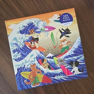 Galison The Great Surf 500 Piece Puzzle